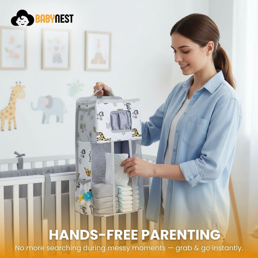 BABYNEST - Crib Storage Organizer